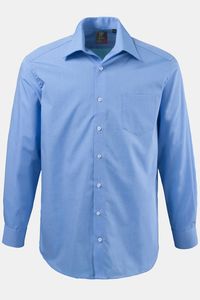 Grote Maten overhemd, Heren, blauw, Maat: 8XL, Katoen, JP1880