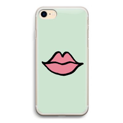 Kusje: iPhone 7 Transparant Hoesje