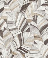 Decoprint Serenity - Native Leaves Greige - SY27560