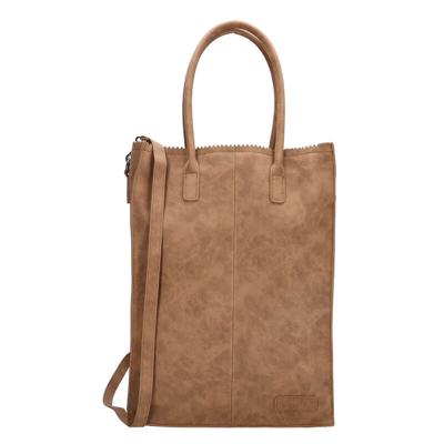 Zebra Trends Shopper Natural Bag Rosa XL Camel