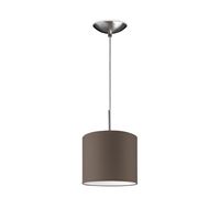 hanglamp tube deluxe bling Ø 20 cm - taupe - thumbnail