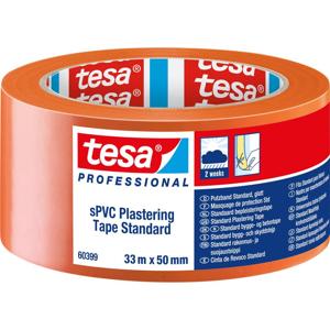 tesa SPVC 60399-00001-01 Gipstape tesa Professional Oranje (l x b) 33 m x 50 mm 1 stuk(s)