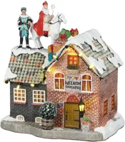 Luville Molendam Sinterklaas on roof battery operated