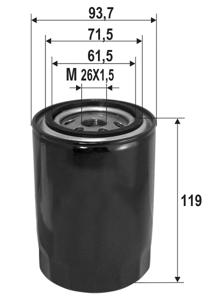 Oliefilter VALEO, u.a. für Hyundai, KIA