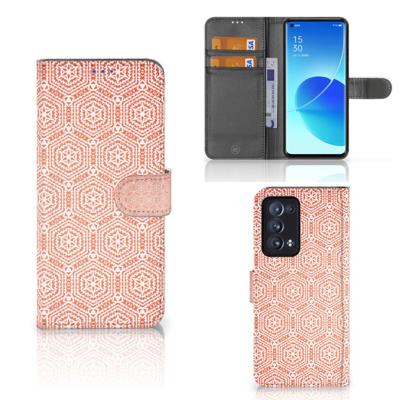 OPPO Reno 6 Pro Plus 5G | Telefoon Hoesje | Pattern Orange