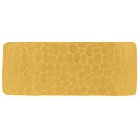 Tendance Badmat Pebble - Memory Foam - extra lang - okergeel - 45 x 120 cm - antislip