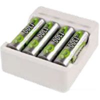 Ansmann Ladegerät Basic IV inkl. 4 x AA 1300mAh Akku 1001-0120-01 - thumbnail