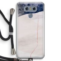 Stone White: LG G6 Transparant Hoesje met koord