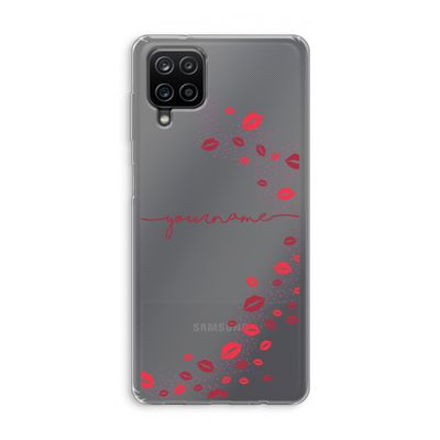 Kusjes: Samsung Galaxy A12 Transparant Hoesje