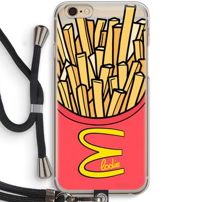 McElodie: iPhone 6 / 6S Transparant Hoesje met koord