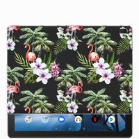 Lenovo Tab E10 Back Case Flamingo Palms