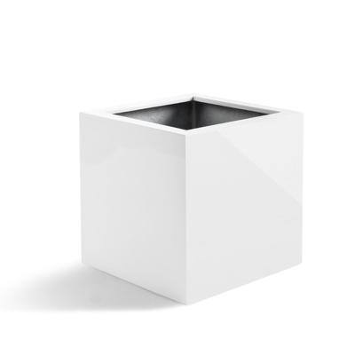 Argento Cube L Mat Wit 50x50