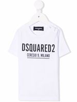 DSQUARED2 KIDS t-shirt à logo imprimé - Blanc - thumbnail