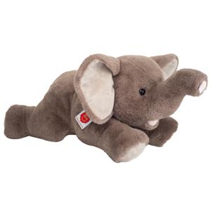 Knuffeldier Olifant - zachte pluche stof - premium kwaliteit knuffels - grijs - 55 cm