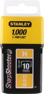 Stanley nietjes 10 mm type H 1000 stuks