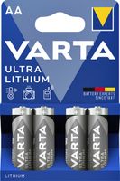 Varta 4x AA Lithium Wegwerpbatterij - thumbnail