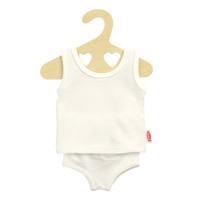 Heless Poppenonderbroek en -hemd wit, 35-45 cm