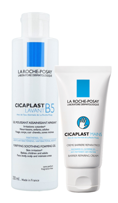 La Roche-Posay Cicaplast Wasgel B5 & Handcrème Combi-verpakking