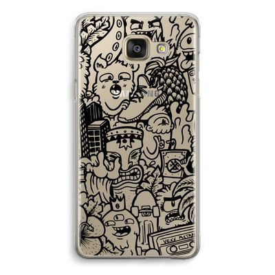 Vexx Black Mixtape: Samsung Galaxy A5 (2016) Transparant Hoesje
