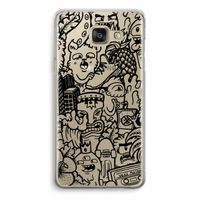Vexx Black Mixtape: Samsung Galaxy A5 (2016) Transparant Hoesje