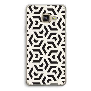 Crazy pattern: Samsung Galaxy A3 (2016) Transparant Hoesje