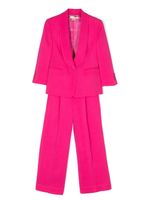 Stella McCartney Kids costume à veste à col châle - Rose