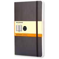 Notitieboek moleskine large 130x210 lijn sc zwart
