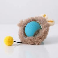 Interactieve Kattenbal met Pluche Ring
