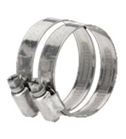 RVS slangklem 1¼" - 1½"