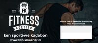Fitnesskoerier Kadobon - Geef een Voucher kado - Direct Printbaar