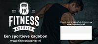 Fitnesskoerier Kadobon - Geef een Voucher kado - Direct Printbaar Fitnesskoerier Kadobon - Geef een Voucher kado - Direct Printbaar