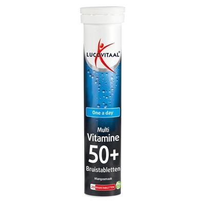 Lucovitaal Multi Vitamine 50+ Bruistabletten 20stuks