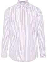 ETRO chemise en coton à rayures - Blanc