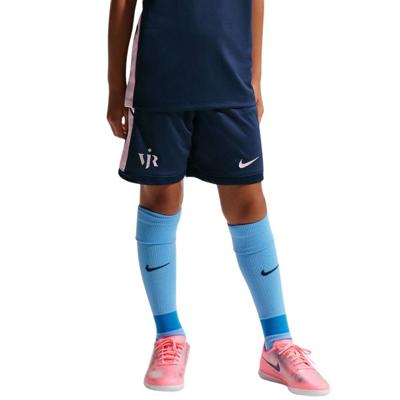 Nike Vinicius Jr Academy Trainingsbroekje Kids Donkerblauw Lichtroze Zilver