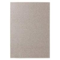 Tapeso Laagpolig vloerkleed - Fleur beige - 80x150 cm