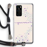 Sterren: Huawei P40 Transparant Hoesje met koord
