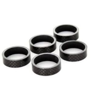 Hulzebos Spacers 28.6 mm 1-1/8 inch oversized 10 mm carbon 5 stuks 6500032