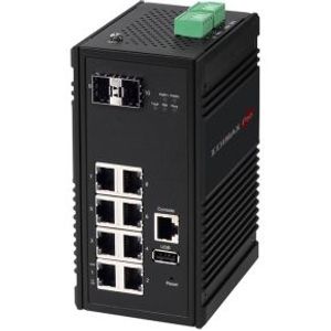Edimax IGS-5208 netwerk-switch Managed Gigabit Ethernet (10/100/1000) Zwart