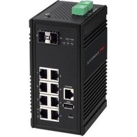 Edimax IGS-5208 netwerk-switch Managed Gigabit Ethernet (10/100/1000) Zwart