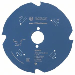 Bosch Accessories Expert for Fiber Cement 2608644123 Cirkelzaagblad 170 x 30 x 1.6 mm Aantal tanden: 4 1 stuk(s)