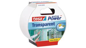 tesa EXTRA POWER 56349-00500-05 Reparatietape Transparant (l x b) 10 m x 50 mm 3 stuk(s)