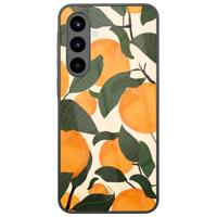 Samsung Galaxy A56 glazen hardcase - Orange garden