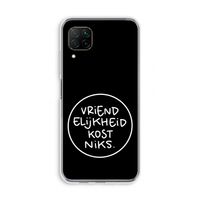 Vriendelijkheid: Huawei P40 Lite Transparant Hoesje Vriendelijkheid: Huawei P40 Lite Transparant Hoesje