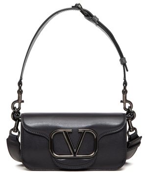 Valentino Garavani mini sac à bandoulière Locò en cuir - Noir