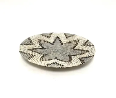 Van der Leeden Wanddecoratie Rotan - Ø50 x H4 cm - Grijs