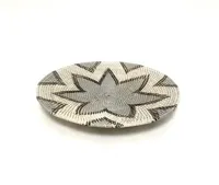 Van der Leeden Wanddecoratie Rotan - Ø50 x H4 cm - Grijs