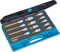 HAZET Dopsleutelbitset 986/13 - 1/2 inch (12,5 mm) vierkant hol - Binnen-zeskant-profiel - 13-delig - 5 - 10