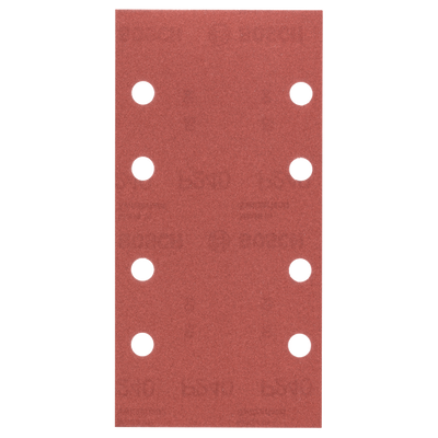 Bosch Accessoires Schuurbladenset | 93X185 | G240 | Wp | 8 Gaten | Velc | 10-delig - 2609256A85