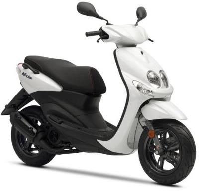 Plaatset 9-delig Edge voor Yamaha Neo's - vanaf bouwjaar 2008 tot 2011 - 2 en 4 takt model - glanzend wit