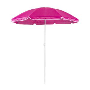 Verstelbare strand/tuin parasol roze 150 cm - Zonbescherming - Voordelige parasols